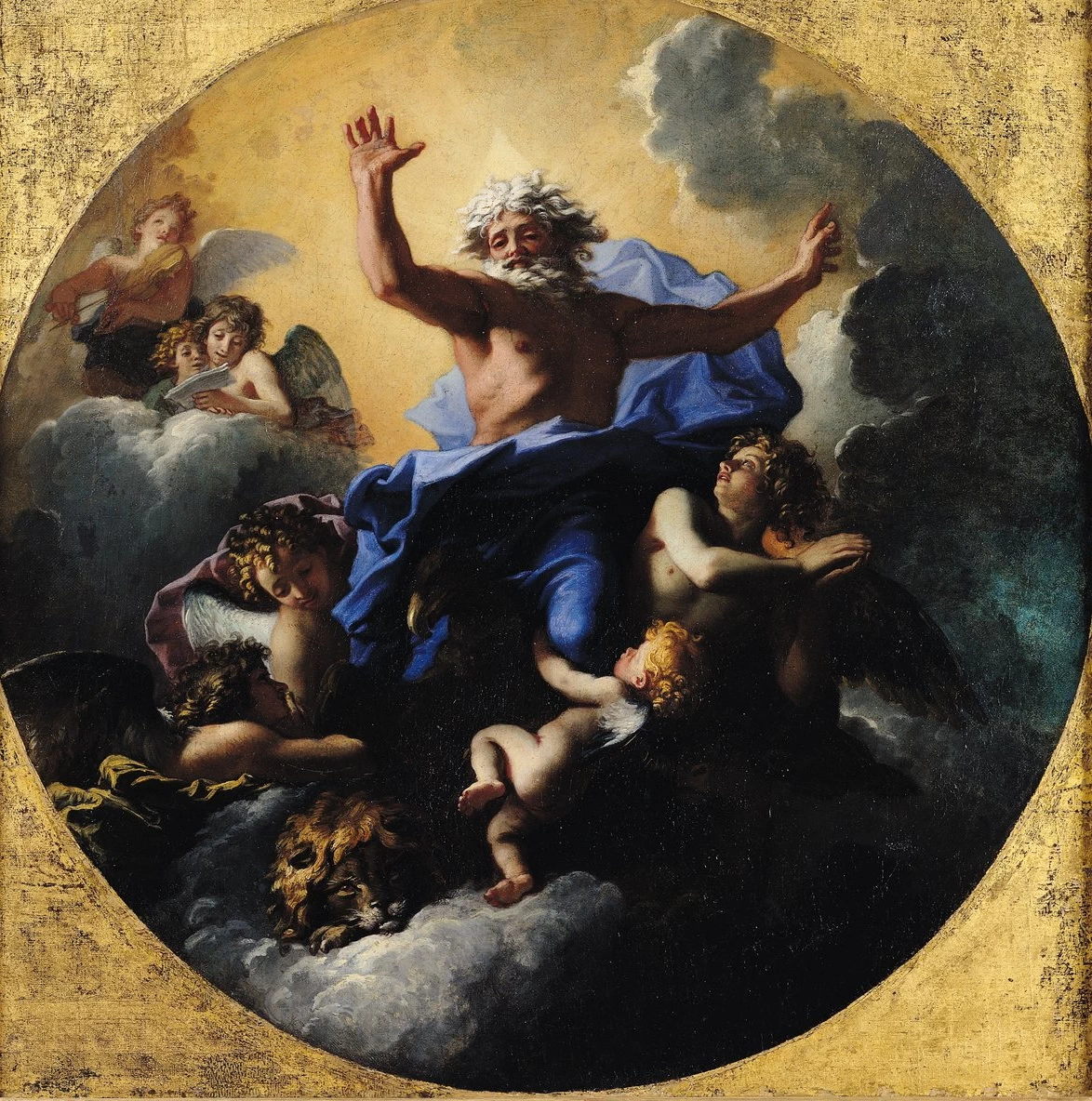 Dio Padre e i simboli evangelic - Musee des Beaux-Arts, Dunkirki